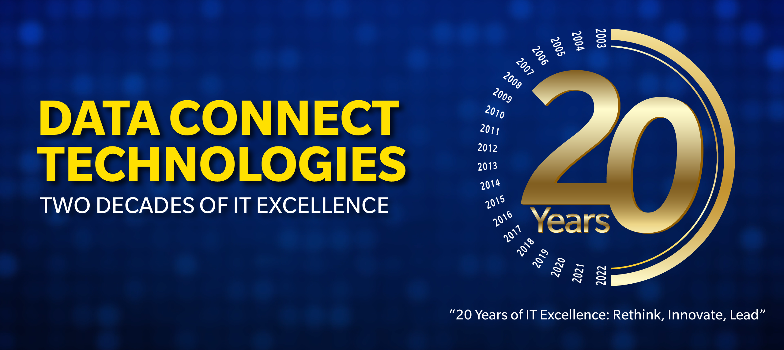 Data Connect Technologies Two Decades of IT Excellence