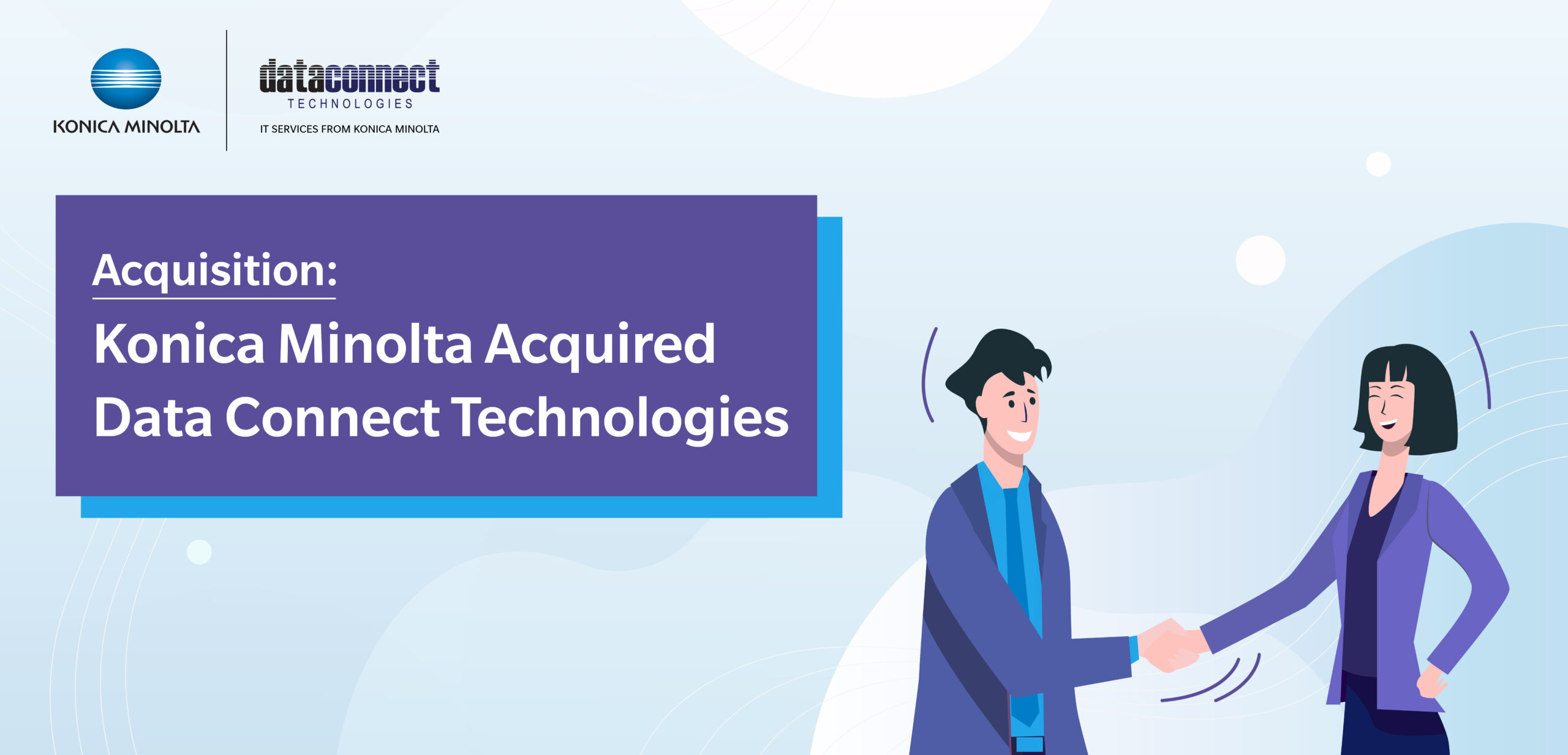 Acquisition: Konica Minolta Acquired Data Connect Technologies