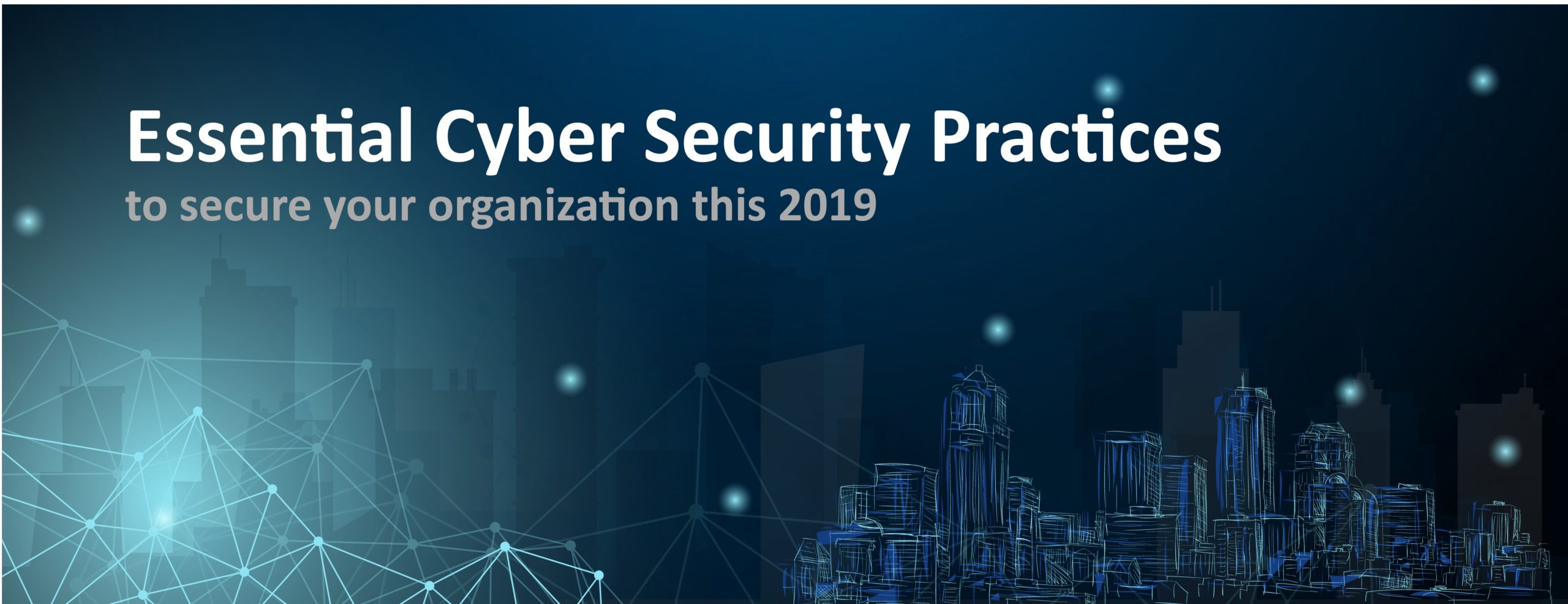 Essential Cybersecurity Practices to secure your organization this 2019